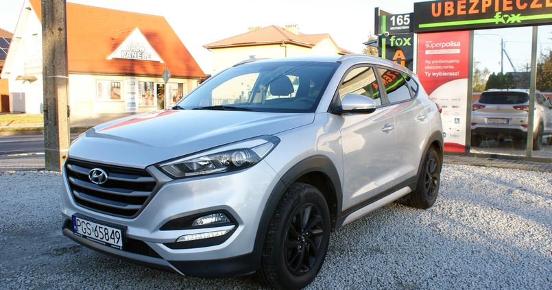 Hyundai Tucson cena 66700 przebieg: 125244, rok produkcji 2016 z Rychwał małe 254